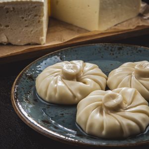 Хинкали с сыром сулугуни