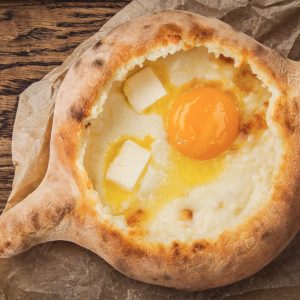 Аджарская лодочка яйцо с сыром M